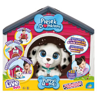 Little Live Pets Piesek z domkiem Dalmatyńczyk
