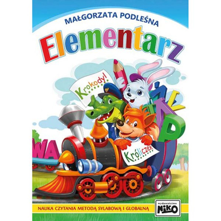 Książeczka ELEMENTARZ.CZYTANIE METODĄ SYLABOWĄ  i globalną