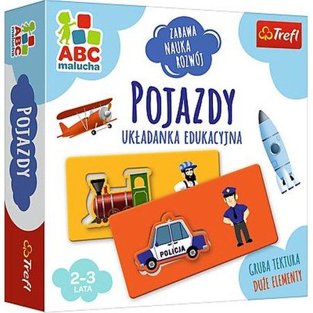 Trefl Gra Edukacyjna Pojazdy ABC Malucha