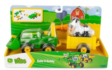 Bonnie - traktor z przyczepką i figurką krowy Tomy