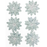 KWATY PAPIEROWE DALIA 6SZT SZARY SAMOPRZYLEPNE