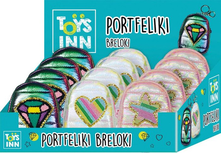 Portfelik Puffy - display 12 szt