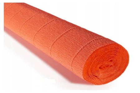 Krepina włoska 180g kolor 581- pomarańcz 'Arancio Fluo'