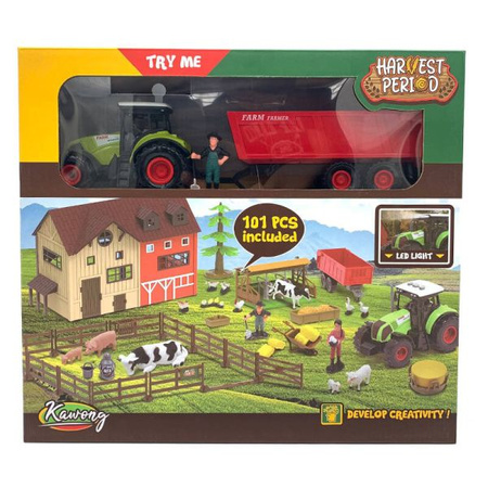 ZESTAW FARMA z traktorem 101 el.