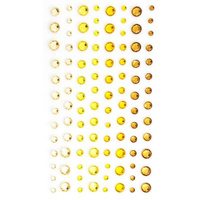 KRYSZTAŁKI SAMOPRZYLEPNE ŻÓŁTE