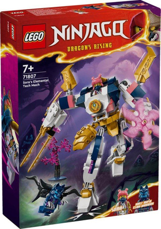 Klocki Lego Ninjago  Mech Żywiołu Technologii Sory 71807