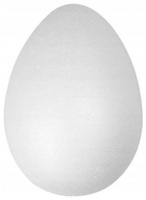 STYROPIANOWE JAJKO wys. 6cmX 4cm (opakowanie zbiorcze 10szt.)