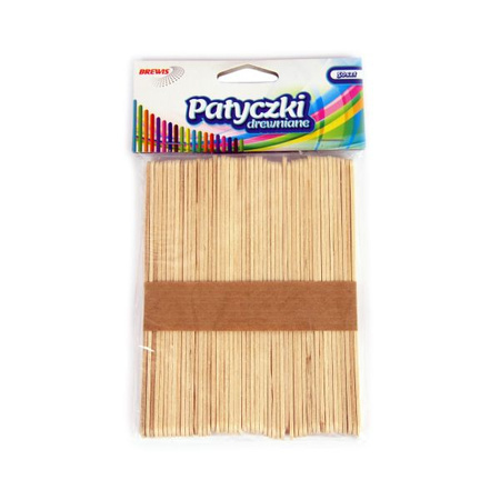 Patyczki drewniane naturalne 14 cm PN140