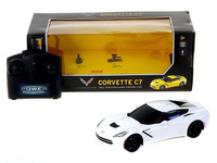 auto RC 1:24 CORVETTE C7, 4 funkcje; 20x9,5x5,5cm