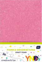 Interdruk Pianka dekoracyjna brokatowa Pastel 5 szt.