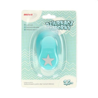 DZIURKACZ OZDOBNY 2,5cm GWIAZDA