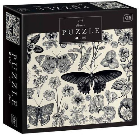 Puzzle 500 el. Flowers 3