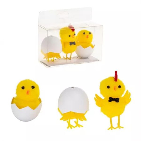 Kurczaczki w skorupce 6 cm SKE6 box 3szt