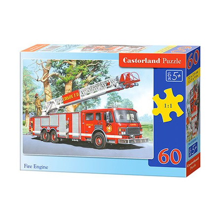 Castorland Puzzle  60 el.  B-06595-1  Fire Engine