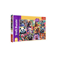 Puzzle 300 elementów Wesołe Zwierzęta