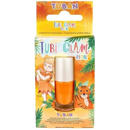 Tubi Glam Lakier Pearl Zmywalny Pomarańczowy 5ml