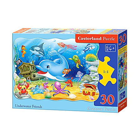 Castorland Puzzle 30 el.  B-03501-1 Underwater Friends