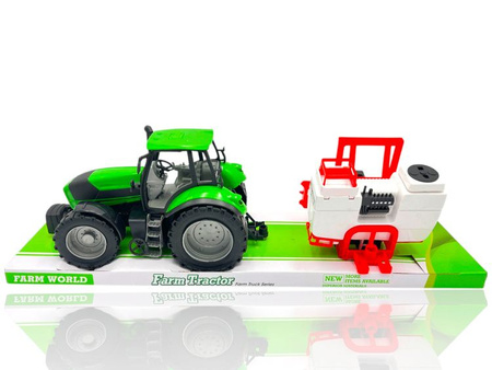 TRAKTOR Z OPRYSKIWACZEM