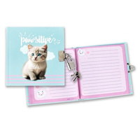 Pamiętnik zamykany 13,5x13,5 cm Cuties