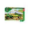 Klocki Blocki KB0313 My FARM Traktor z przyczepą