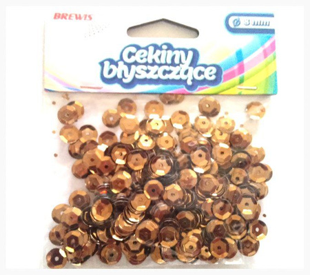 Cekiny błyszczące 8 mm kolor B150