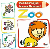 KOLORUJĘ KREDKAMI ZOO