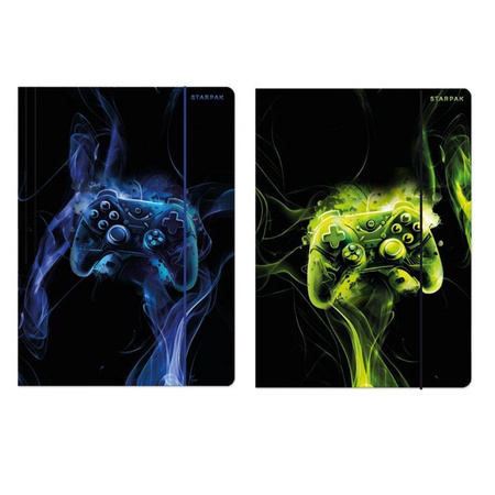 Starpak Teczka z gumką A4 Pixel Game