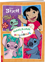 DISNEY STICH. NAKLEJAM I KOLORUJĘ
