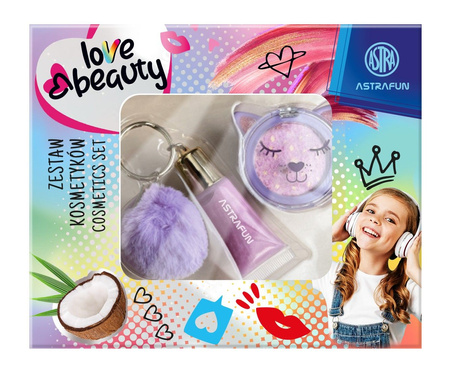 Zestaw kosmetyków i gadżetów ASTRAFUN 3 elementy