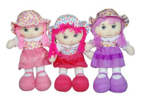 Lalka Dorotka szmacianka śpiewa i mówi po polsku