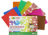 Blok Wycinanka samoprzylepna A5, 8 ark, Happy Color