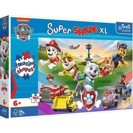 Puzzle Super Shape XL 160 el. Psi Patrol