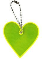 ZAWIESZKA ODBLASKOWA SERCE 57MM 80378 CENTRUM