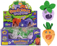 Zabawka wyciskana pluszowa Warzywa mix MEGA CREATIVE 565701