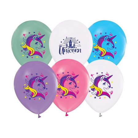 Balony Jednorożce, 12'/ 5 szt. Godan