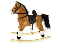 KOŃ NA BIEGUNACH KARMELOWY;  4