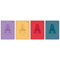 Zeszyt A5 60 kartek, linia = M 90g ACADEMY HYBRID