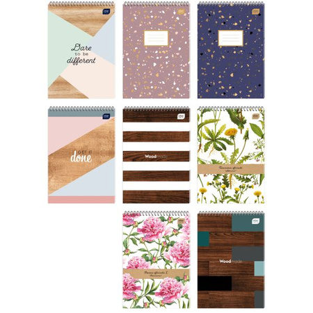 KOŁOZESZYT A4 100# SPIRALA PO KR BO