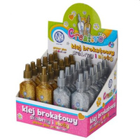 KLEJ BROKATOWY ZŁOTY I SREBRNY 35 ML