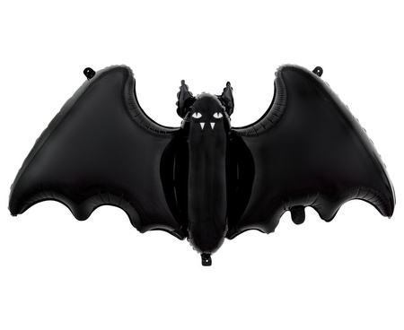 #BFK Balon foliowy Nietoperz, czarny 46x100 cm