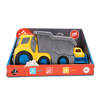 Zestaw autek 2w1 - Wywrotka i mini koparka Askato