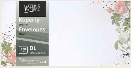 Koperta DL GARDEN K., 120g/m2, op/10szt.