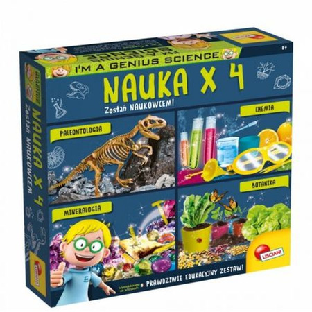 Mały Geniusz Nauka x 4, Lisciani Giochi