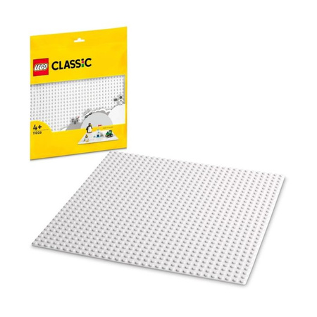 Klocki Lego Classic, Biała płytka konstrukcyjna, 11026 25cmx 25 cm