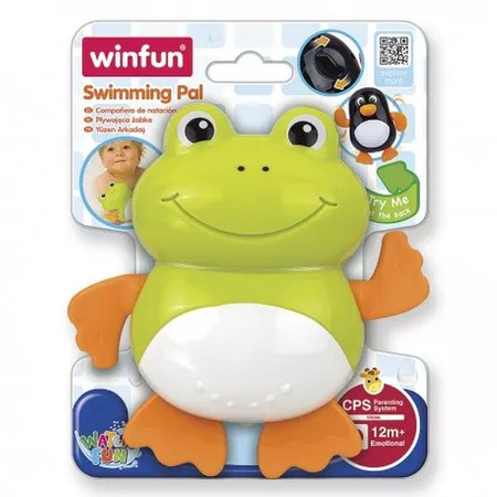 NAKRĘCANA ŻABKA DO KĄPIELI