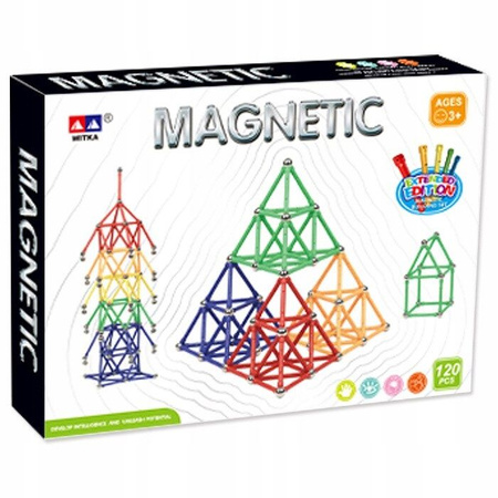 KLOCKI MAGNETYCZNE (120 EL.)
