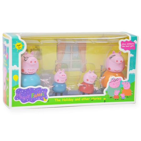 Peppa rodzinka W PUDEŁKU