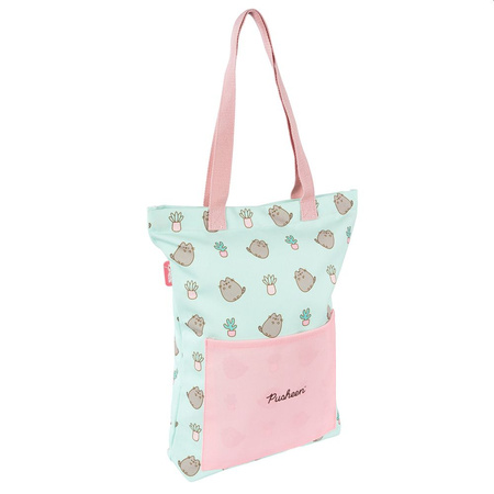TORBA NA RAMIĘ SZOPERKA PUSHEEN MINT mkmp