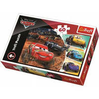 Trefl Puzzle 60el. Zygzak McQueen z przyjaciółmi / Disney Cars 3