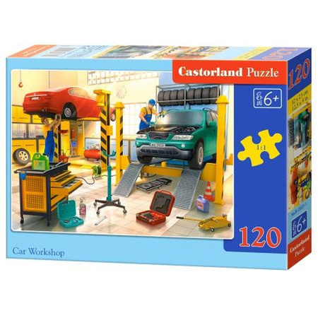 Castorland Puzzle 120 el. Car WorkShop